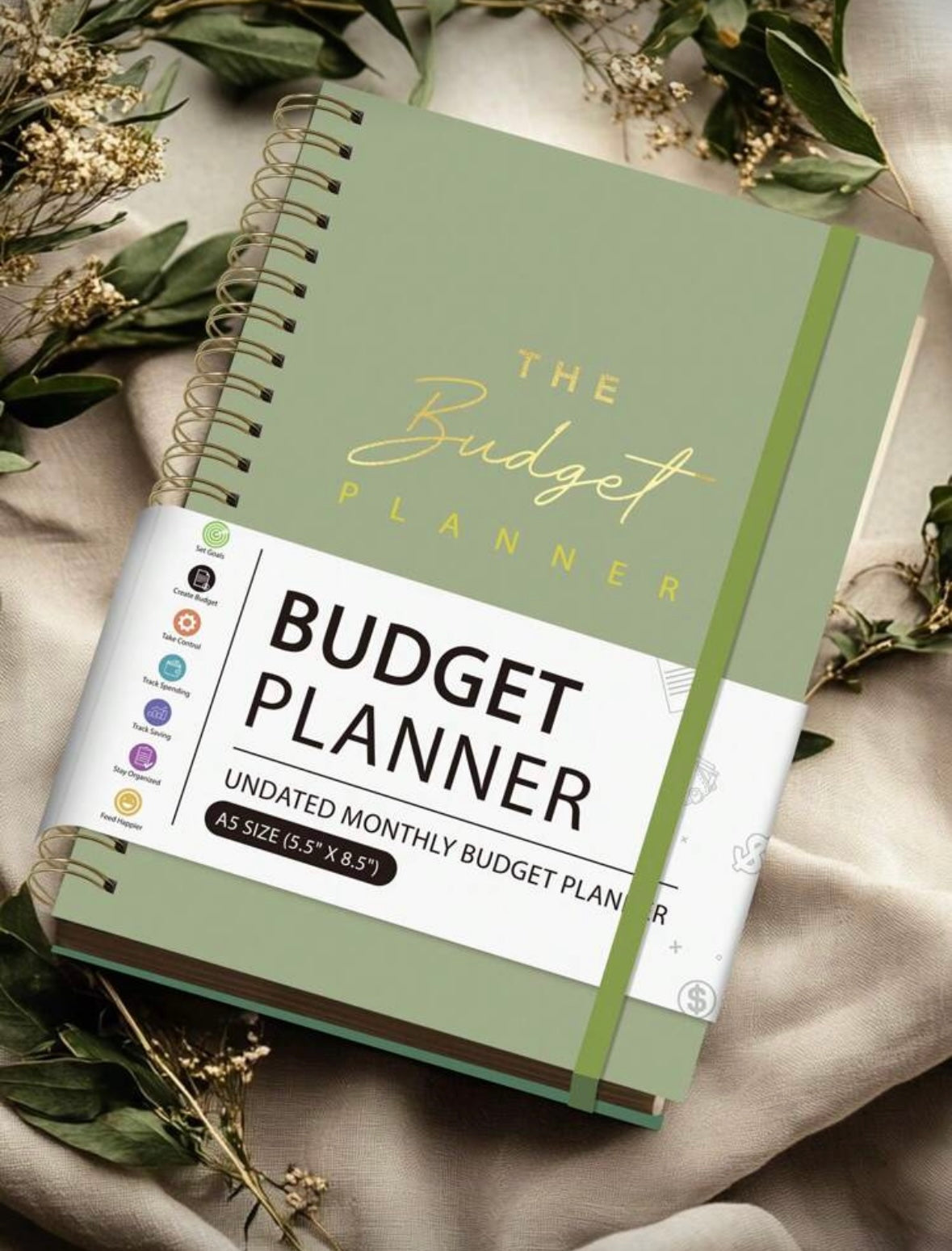 Budget Planner 2026 Undated