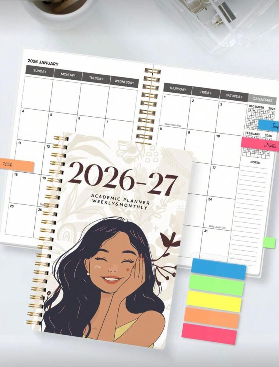 Academic Planner Weekly/ Monthly 2026/2027